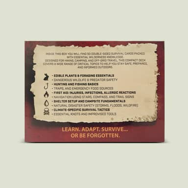 Field Deck: Survivalist Compendium