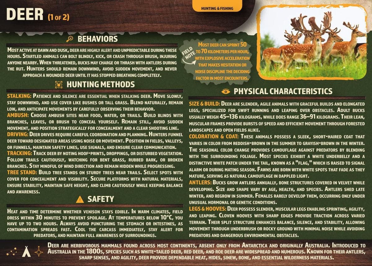TRACK reference card